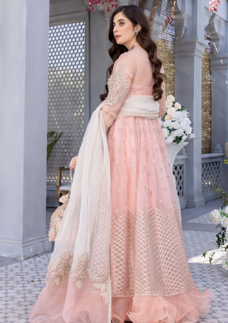 Meem Organza Handwork D 04 Formal Collection