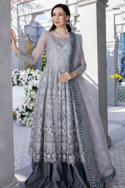 Meem Organza Handwork D 07 Formal Collection