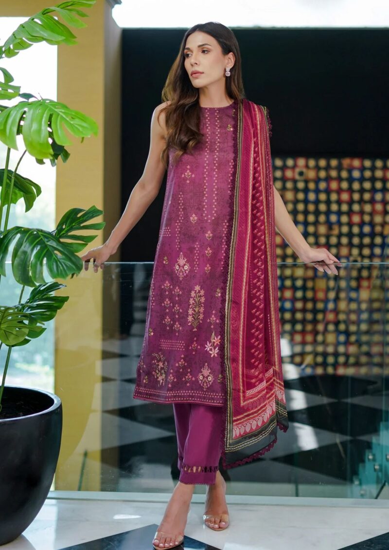 Sahar 3 Piece Unstitched Winter Collection