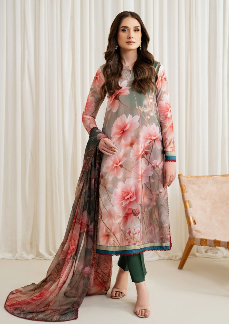 Zarif Georgette Silk D 08 Winter Collection