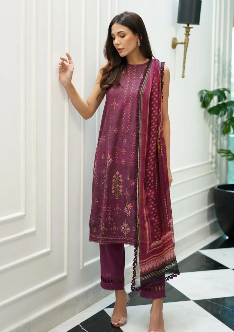 Sahar 3 Piece Unstitched Winter Collection