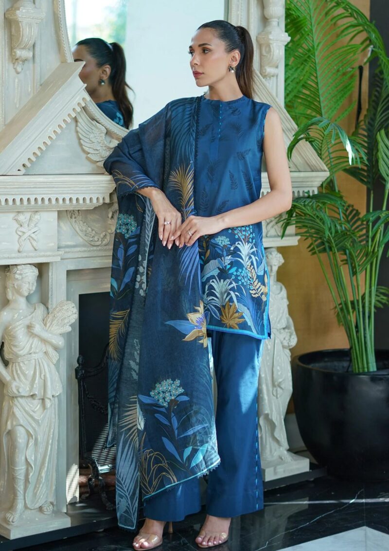 Sahar 3 Piece Unstitched Winter Collection