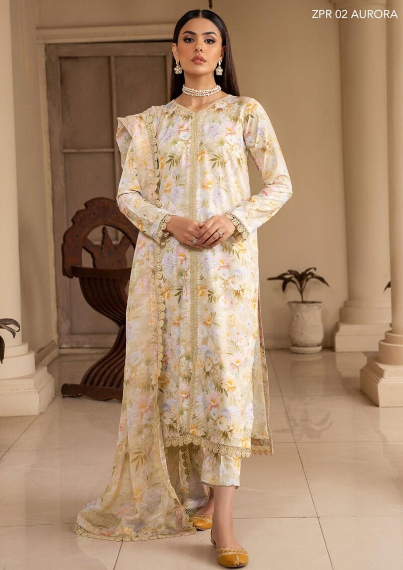 Zarif Georgette Silk Zpr 2 Winter Collection