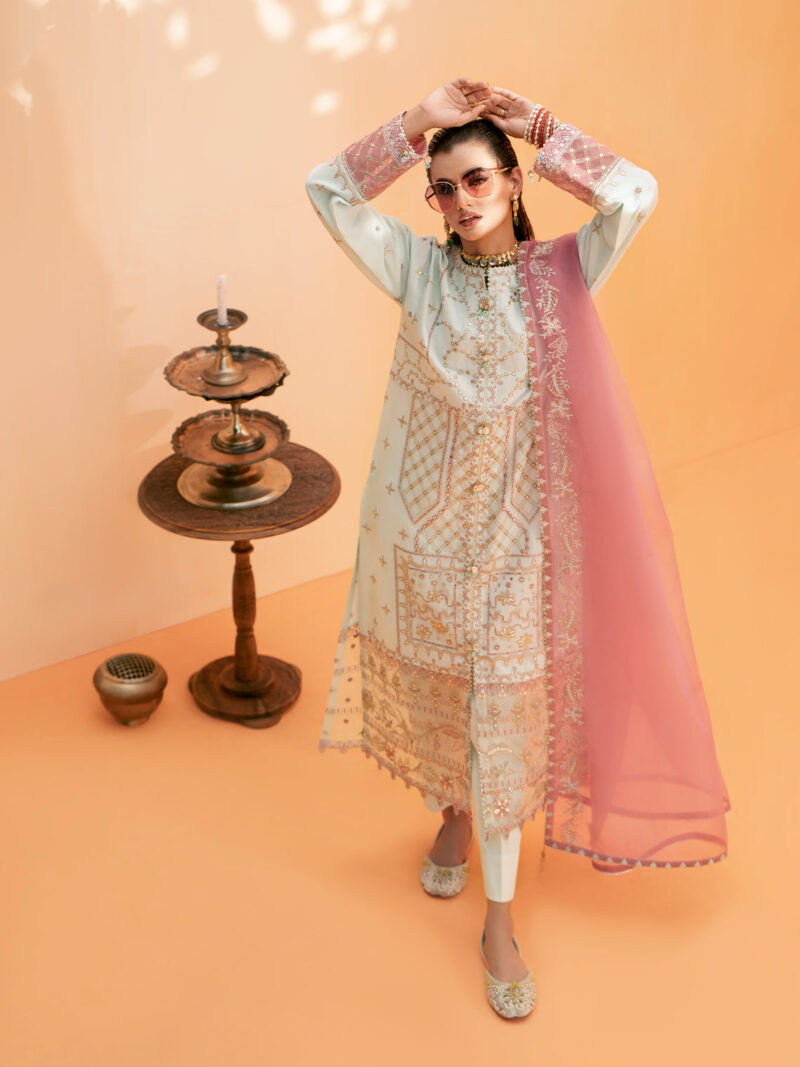 Fozia Khalid Moonlight Jade Formal Collection