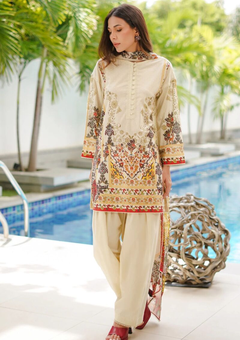 Sahar 3 Piece Unstitched Winter Collection