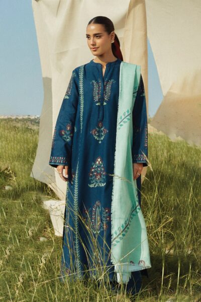 Zara Shahjahan Unstitched 24 Czw24 3a Winter Collection