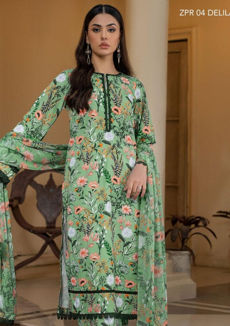 Zarif Georgette Silk Zpr 4 Winter Collection