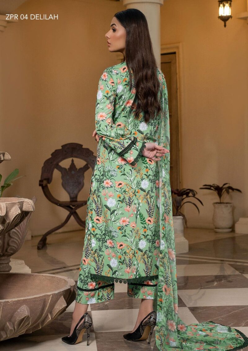 Zarif Georgette Silk Zpr 4 Winter Collection