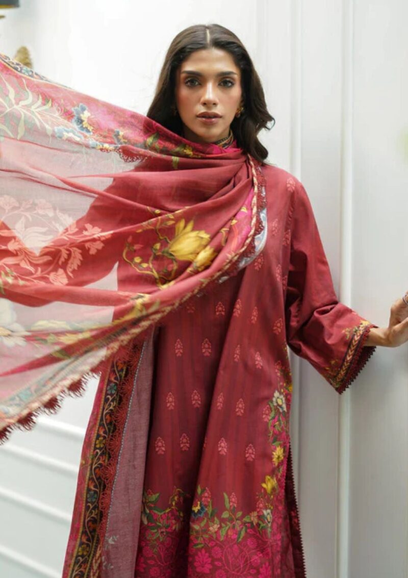 Sahar 3 Piece Unstitched Winter Collection