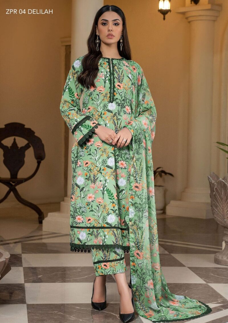 Zarif Georgette Silk Zpr 4 Winter Collection