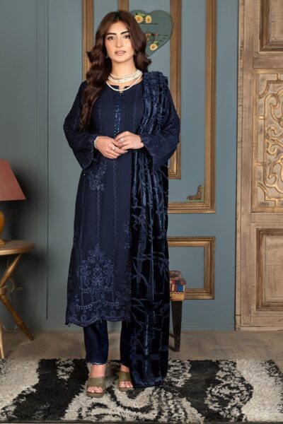 Meemsey Velvet Shawl Mm24 03 Winter Collection