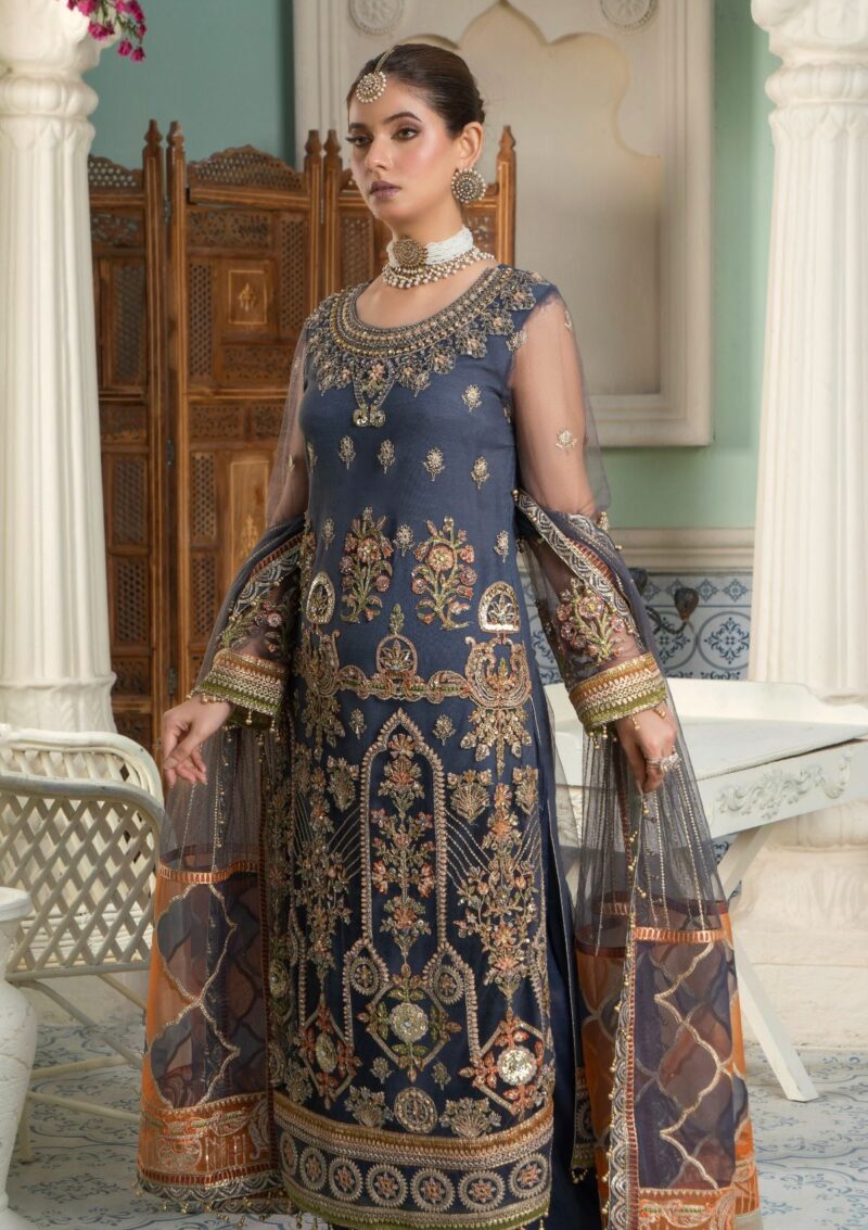 An By Badar Embroidery Alc 04 Hadia Formal Collection