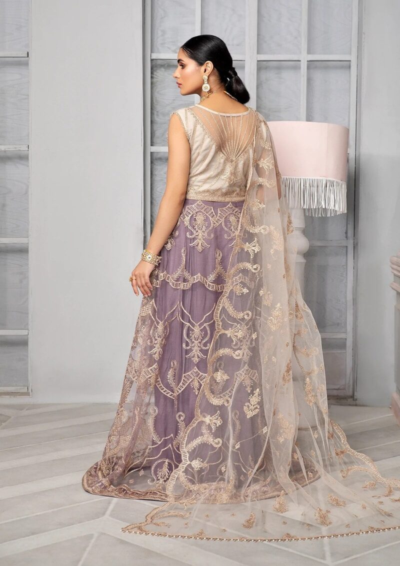 Zarif Mauve Zb 1 Formal Dress