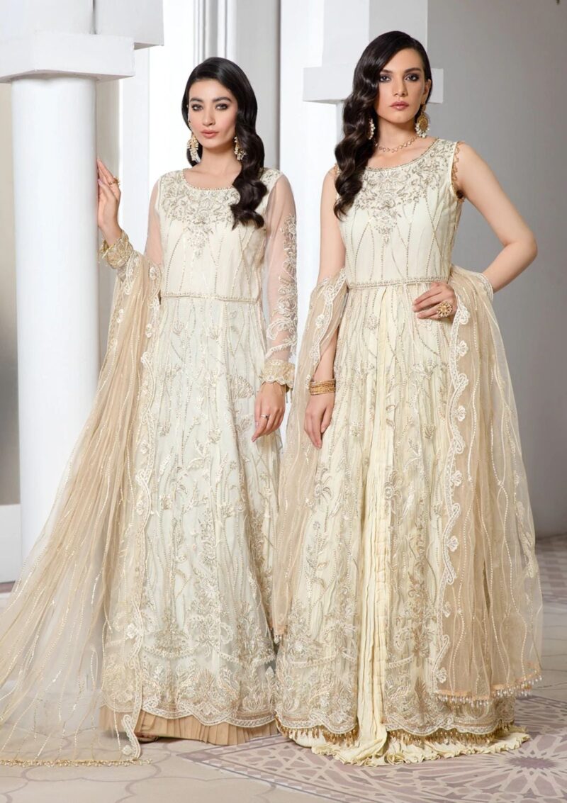 Zarif D 05 Ivory Formal Dress