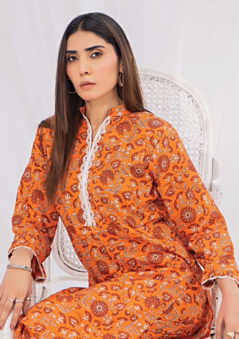 Sana & Samia Ls 091 Tangerine Winter Collection