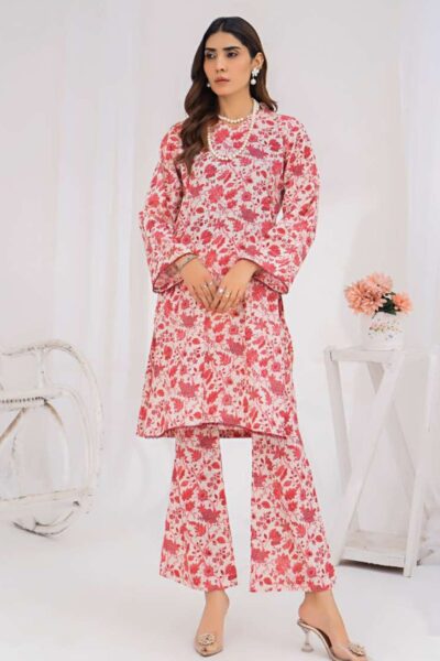 Sana & Samia Ls 096 Crimson Winter Collection