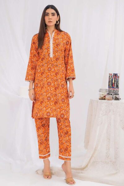 Sana & Samia Ls 091 Tangerine Winter Collection