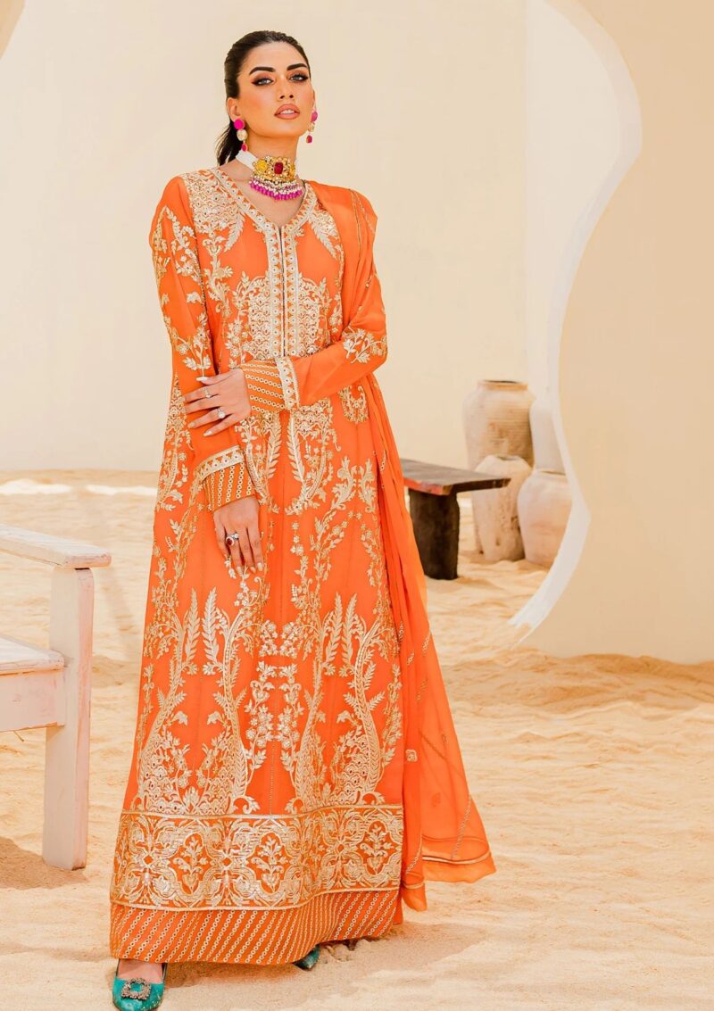 Mashq Chiffon Oriole (Qs23 Formal Collection