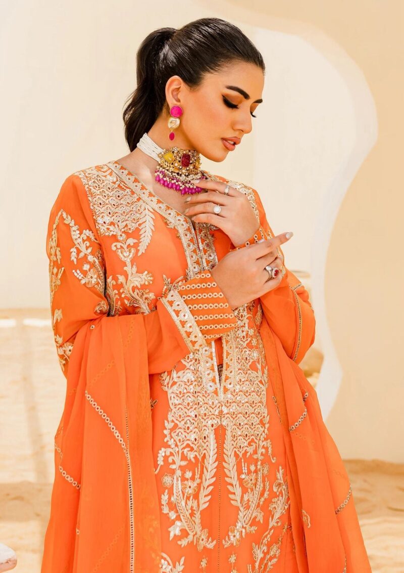 Mashq Chiffon Oriole (Qs23 Formal Collection