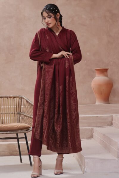 Dressline Da24 876 Maroon Winter Collection