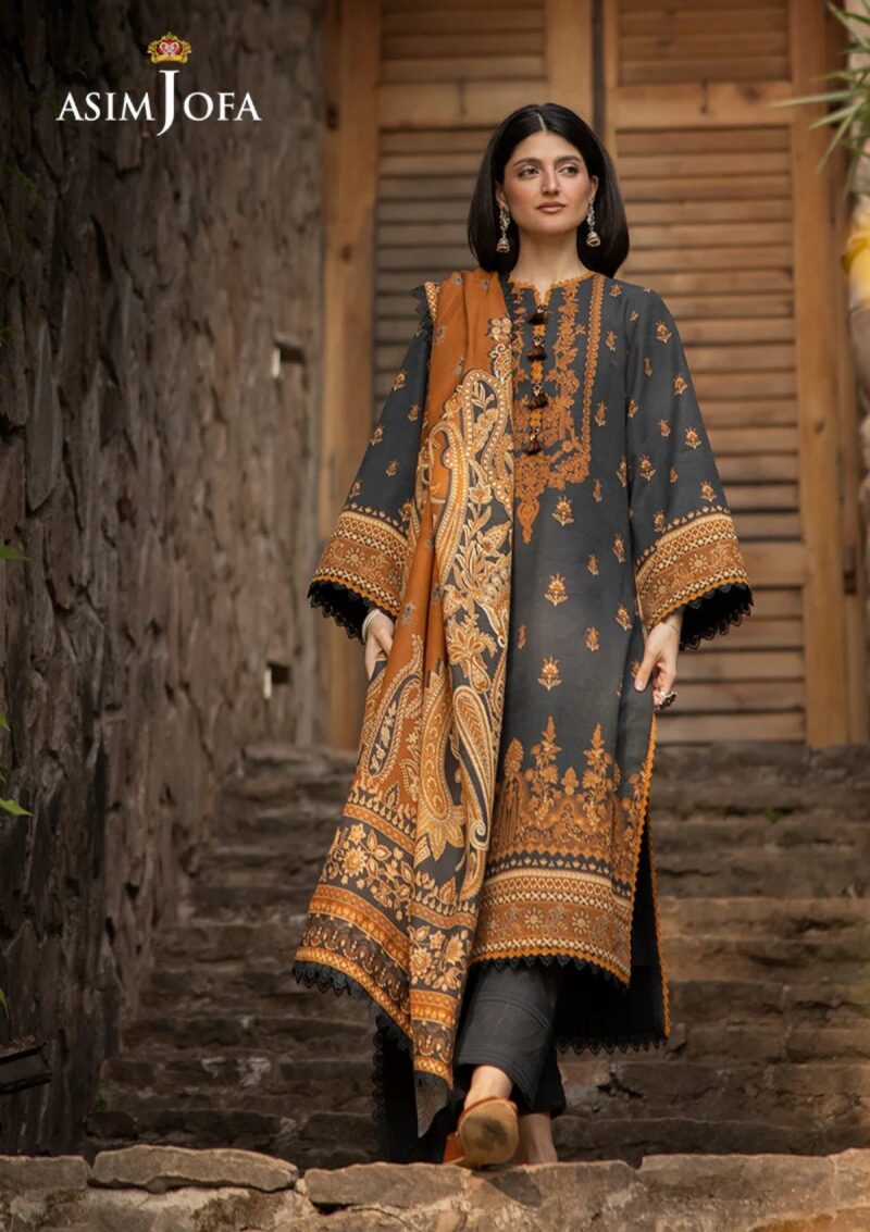 Asim Jofa Winter Wardrobe Ajuw37 Winter Collection