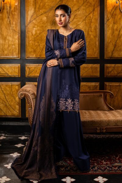 Firdous Embroidered Exclusive Fe 05 Shaam Winter Collection