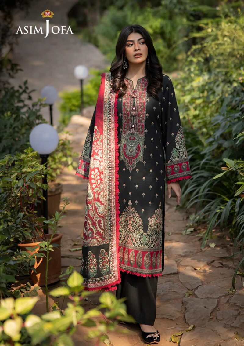 Asim Jofa Winter Wardrobe Ajuw40 Winter Collection