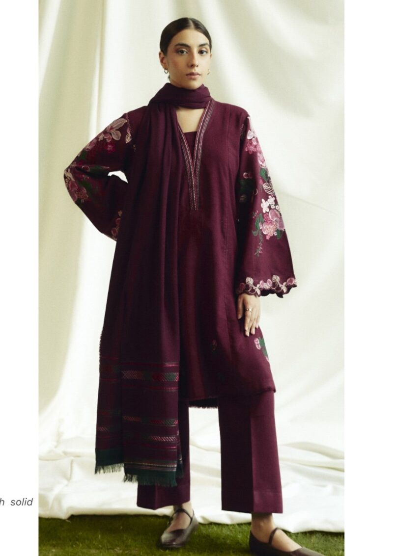 Zara Shahjahan Coco Unstitched Czw 6b Winter Collection