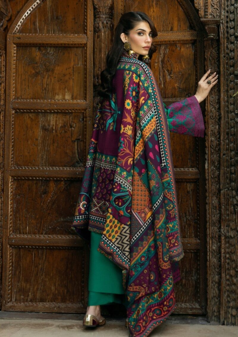 Zainab Chottani Winter Shawls Zc 08 Esha Winter Collection