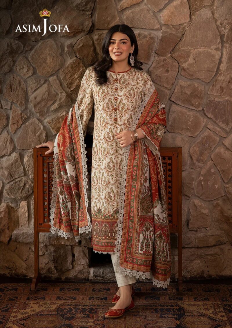 Asim Jofa Winter Wardrobe Ajuw44 Winter Collection