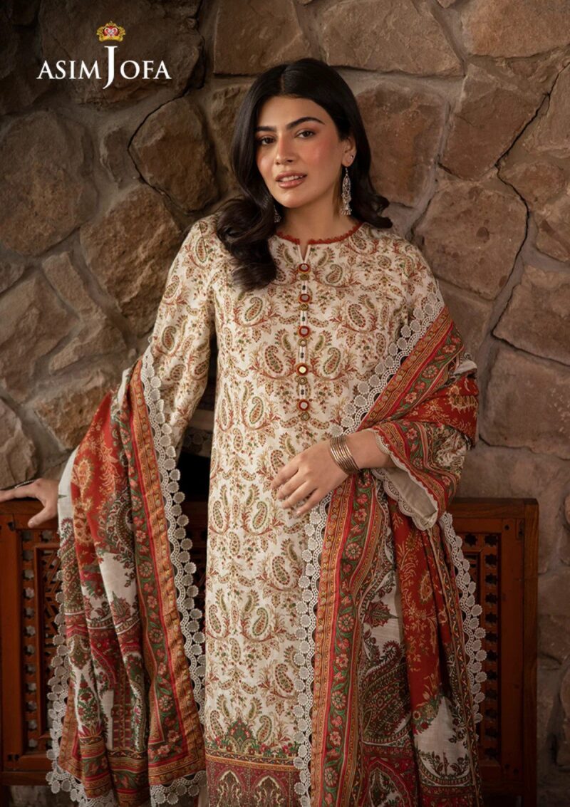 Asim Jofa Winter Wardrobe Ajuw44 Winter Collection