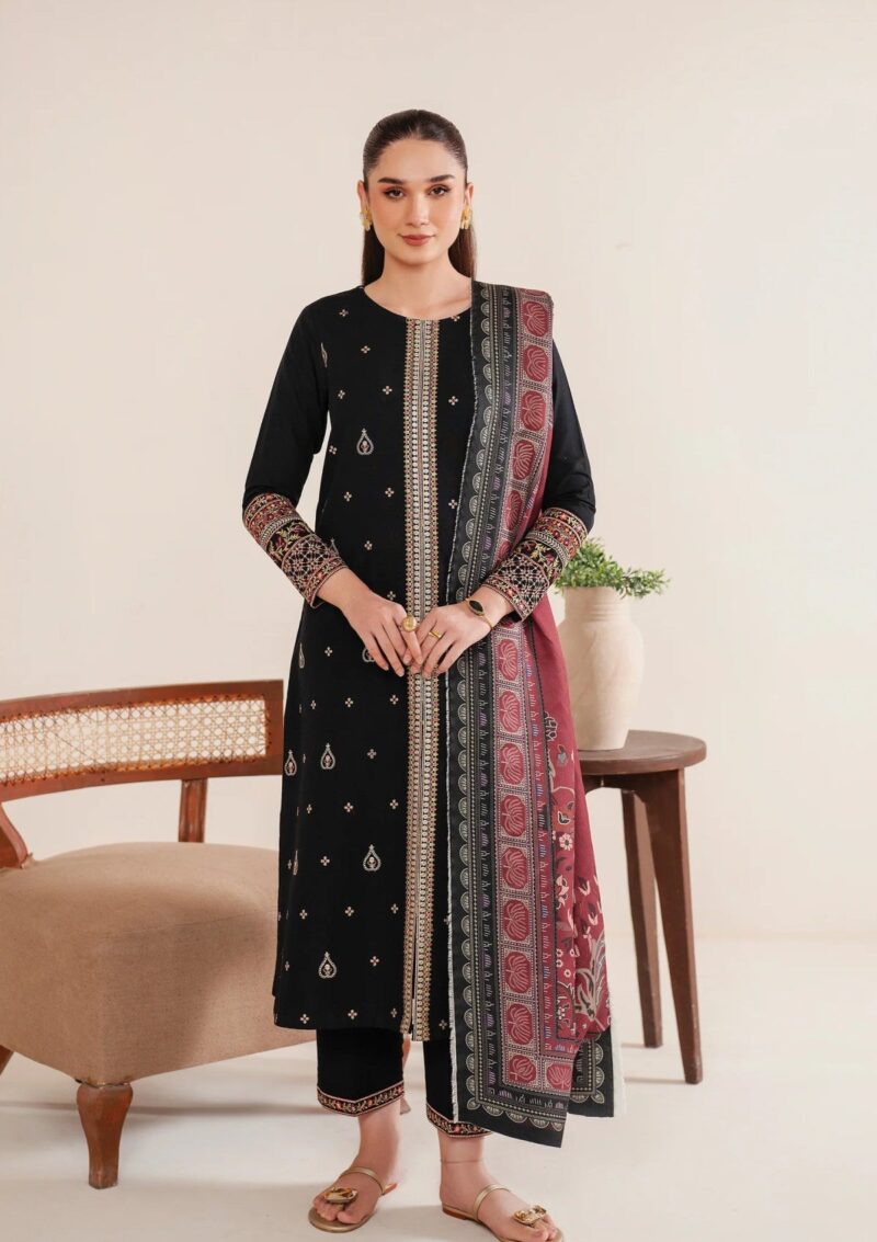 Garnet Clothing Winter Silhouette Bakhtawar Pret Collection