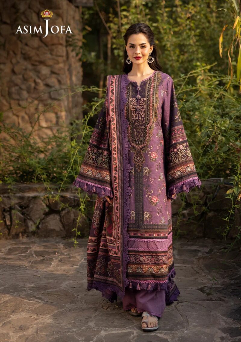 Asim Jofa Winter Wardrobe Ajuw5 Winter Collection