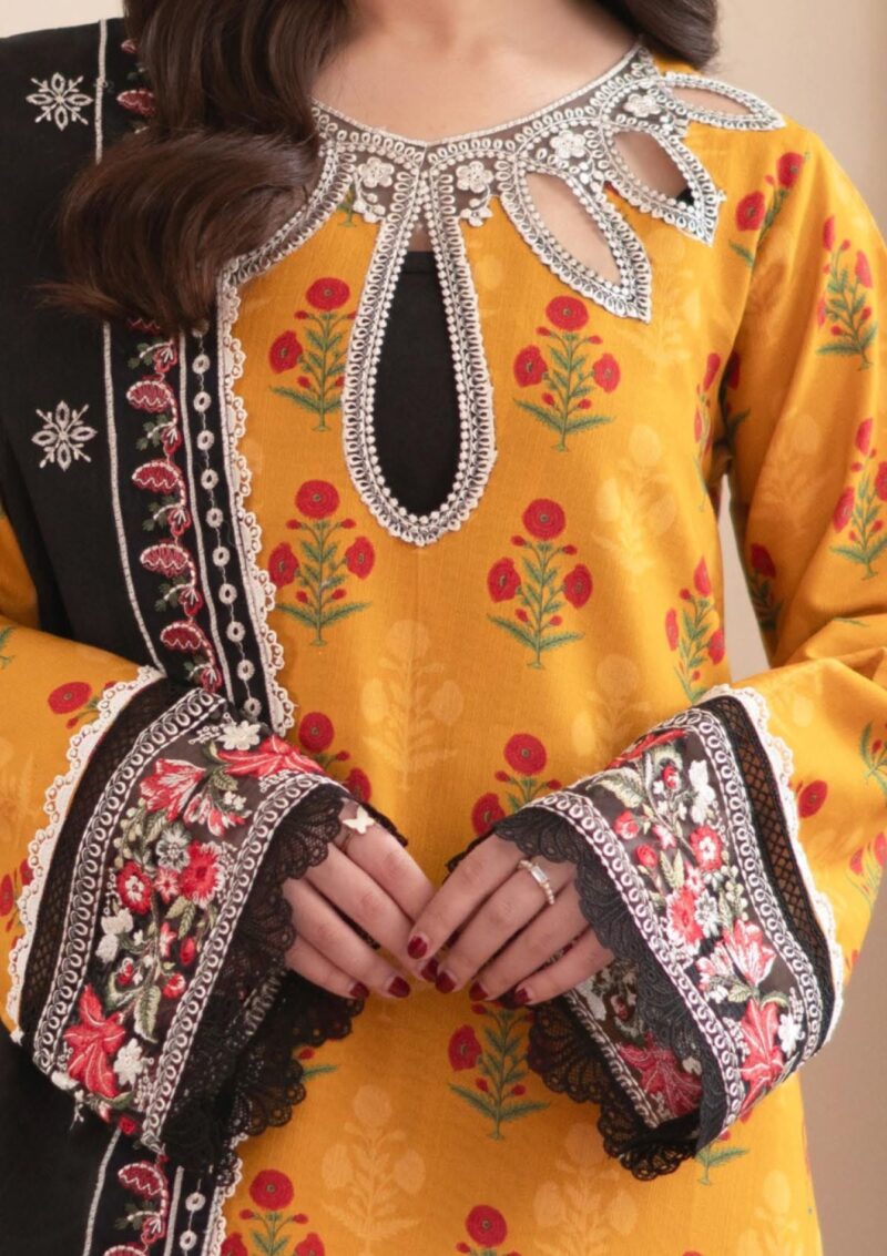 Mahnur Leila Marigold Winter Collection