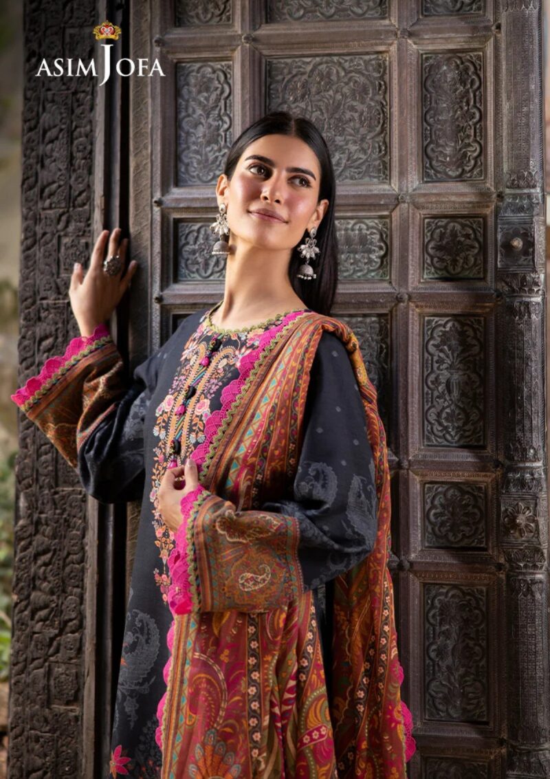 Asim Jofa Winter Wardrobe Ajuw60 Winter Collection