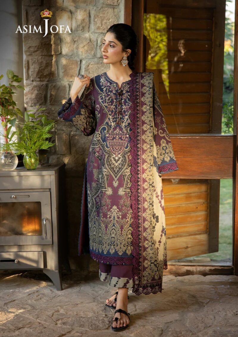 Asim Jofa Winter Wardrobe Ajuw6 Winter Collection