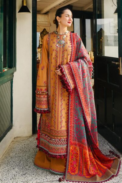 Hussain Rehar Winter Shawl Horain Winter Collection