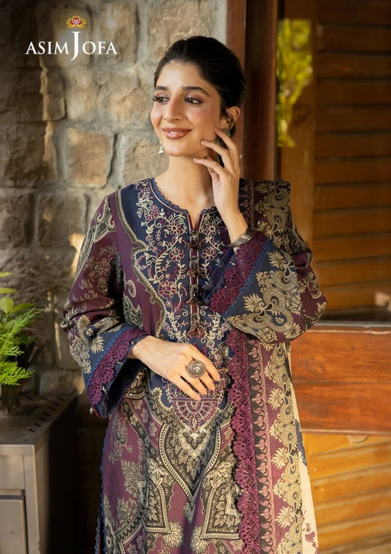 Asim Jofa Winter Wardrobe Ajuw6 Winter Collection