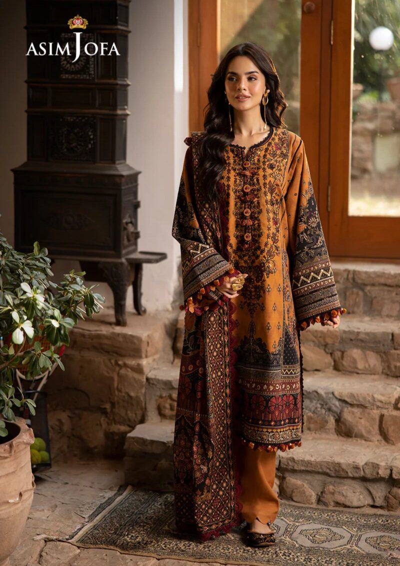 Asim Jofa Winter Wardrobe Ajuw7 Winter Collection