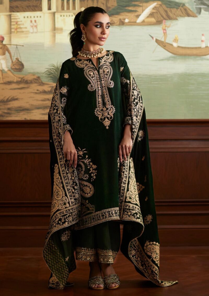 Mina Hasan Velvet Luxe Zehra Winter Collection