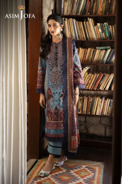 Asim Jofa Winter Wardrobe Ajuw1 Winter Collection