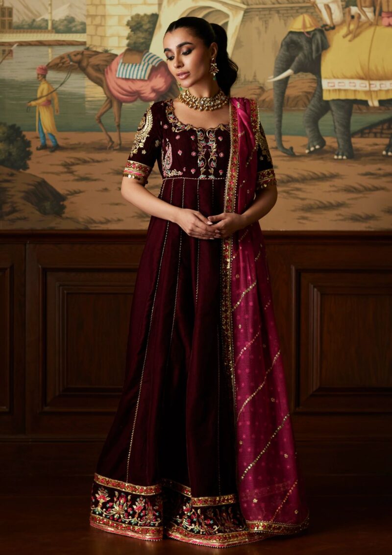 Mina Hasan Velvet Luxe Daaniya Winter Collection