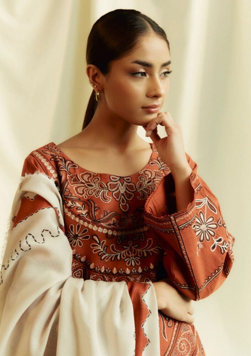 Zara Shahjahan Coco Unstitched Czw 4b Winter Collection