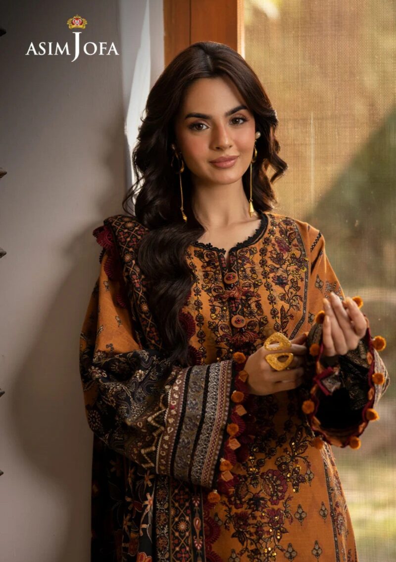 Asim Jofa Winter Wardrobe Ajuw7 Winter Collection