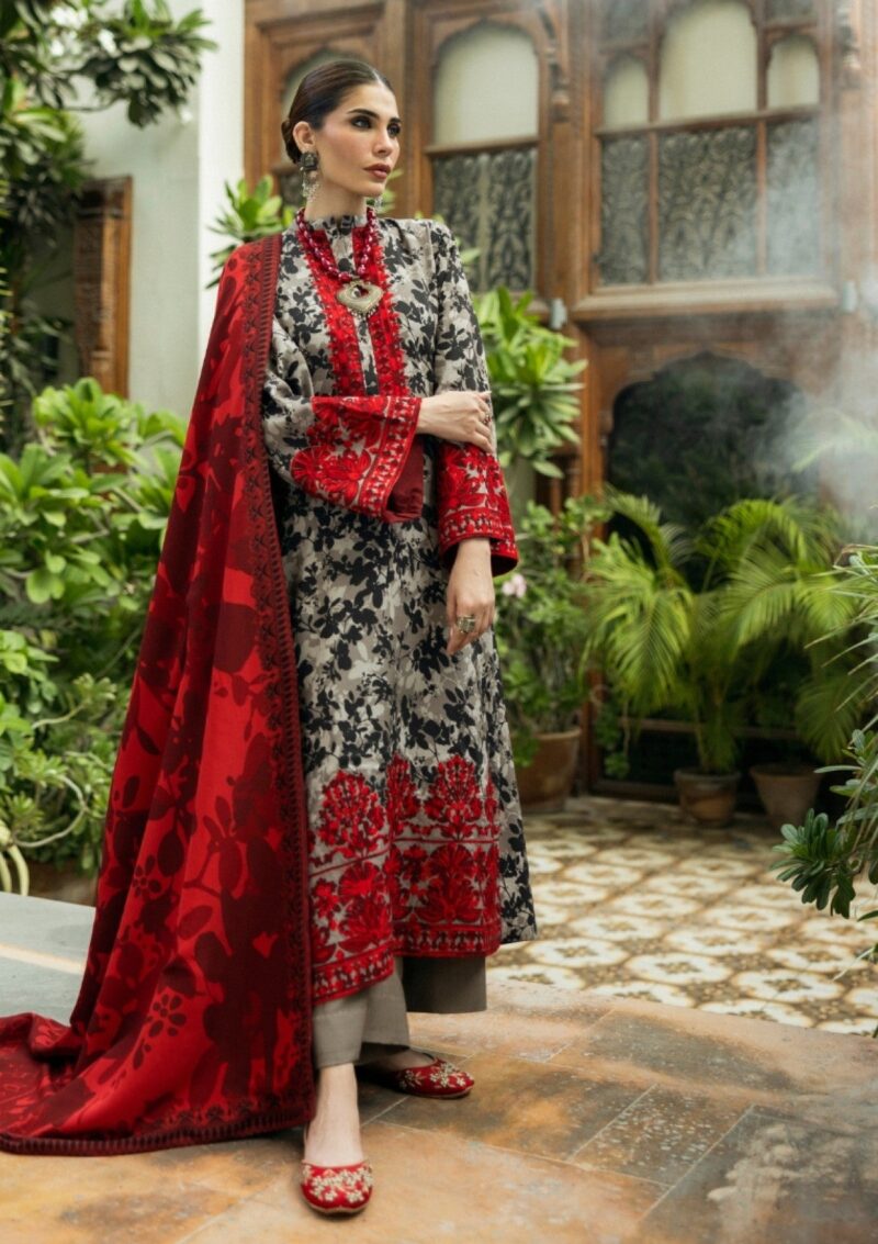 Zainab Chottani Winter Shawls Zc 04 Zemestan Winter Collection