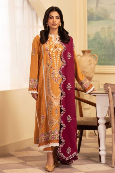 Roheenaz Meraki Rm 08b Saffron Winter Collection