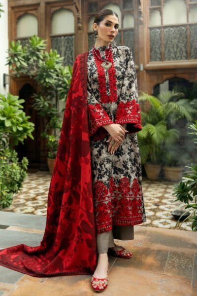 Zainab Chottani Winter Shawls Zc 04 Zemestan Winter Collection