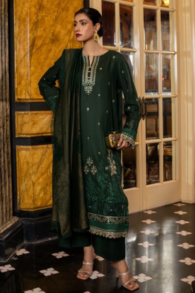 Firdous Embroidered Exclusive Fe 04 Hayaa Winter Collection