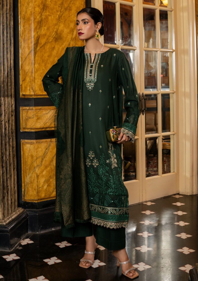 Firdous Embroidered Exclusive Fe 04 Hayaa Winter Collection