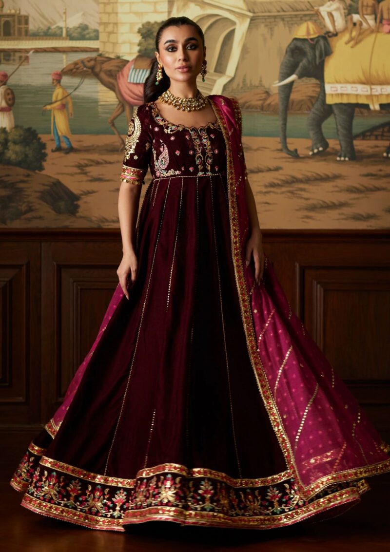 Mina Hasan Velvet Luxe Daaniya Winter Collection